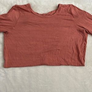 Long sleeve slim fit exercise shirt